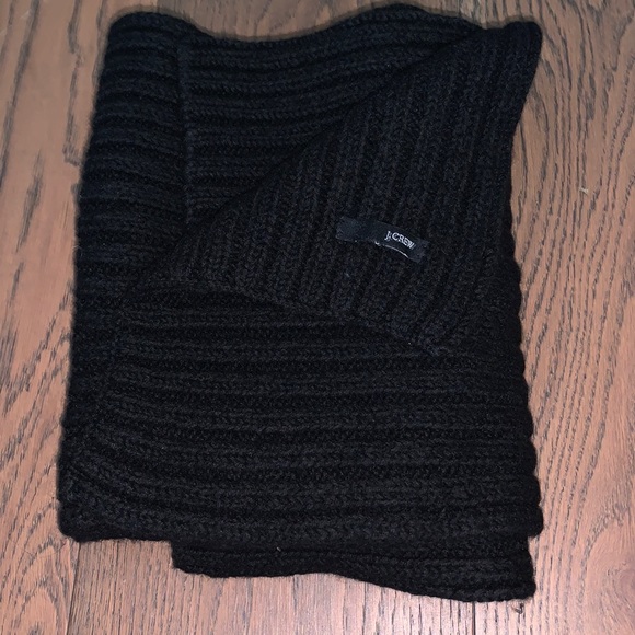 J Crew Scarf Black - Picture 1 of 2